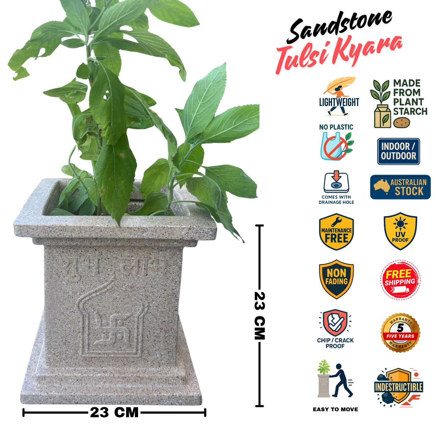 Tulsi Planter Pot Kyara