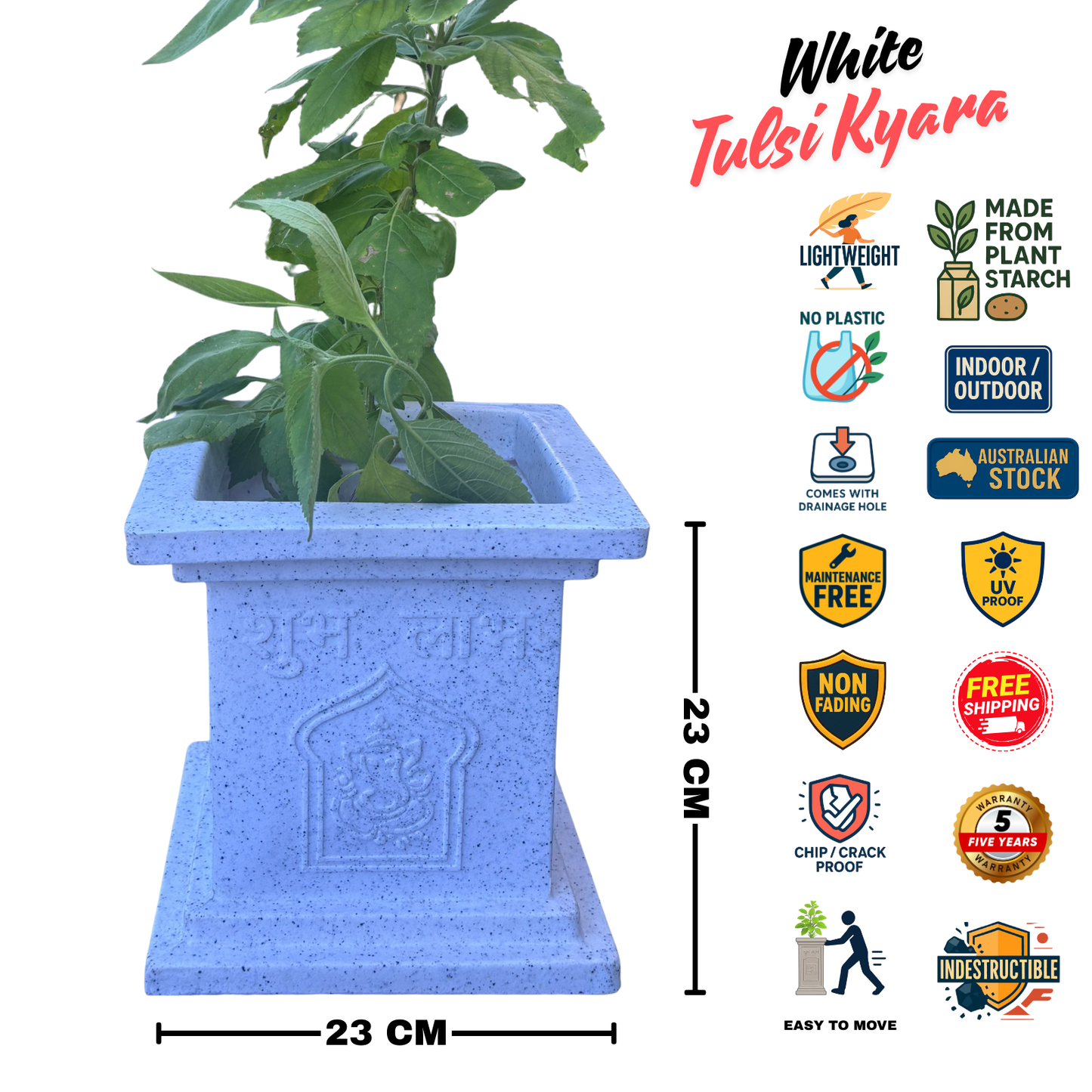 Tulsi Planter Pot Kyara