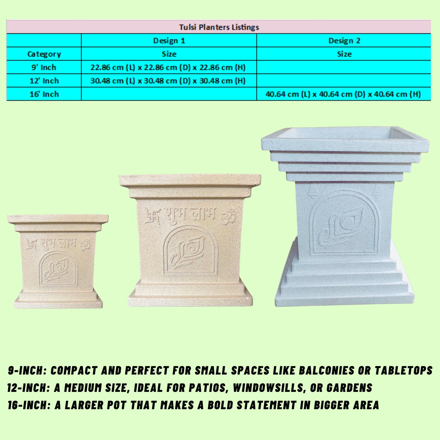 Tulsi Planter Pot Kyara