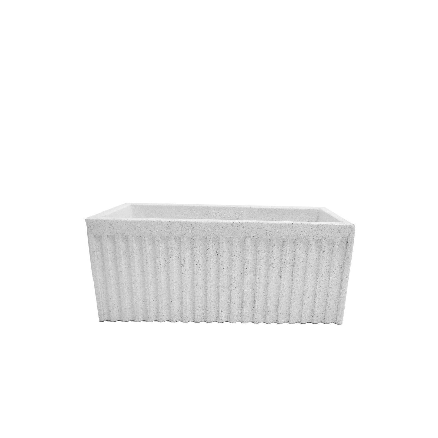 Ripples Pot/Planter - Cuboidal planter