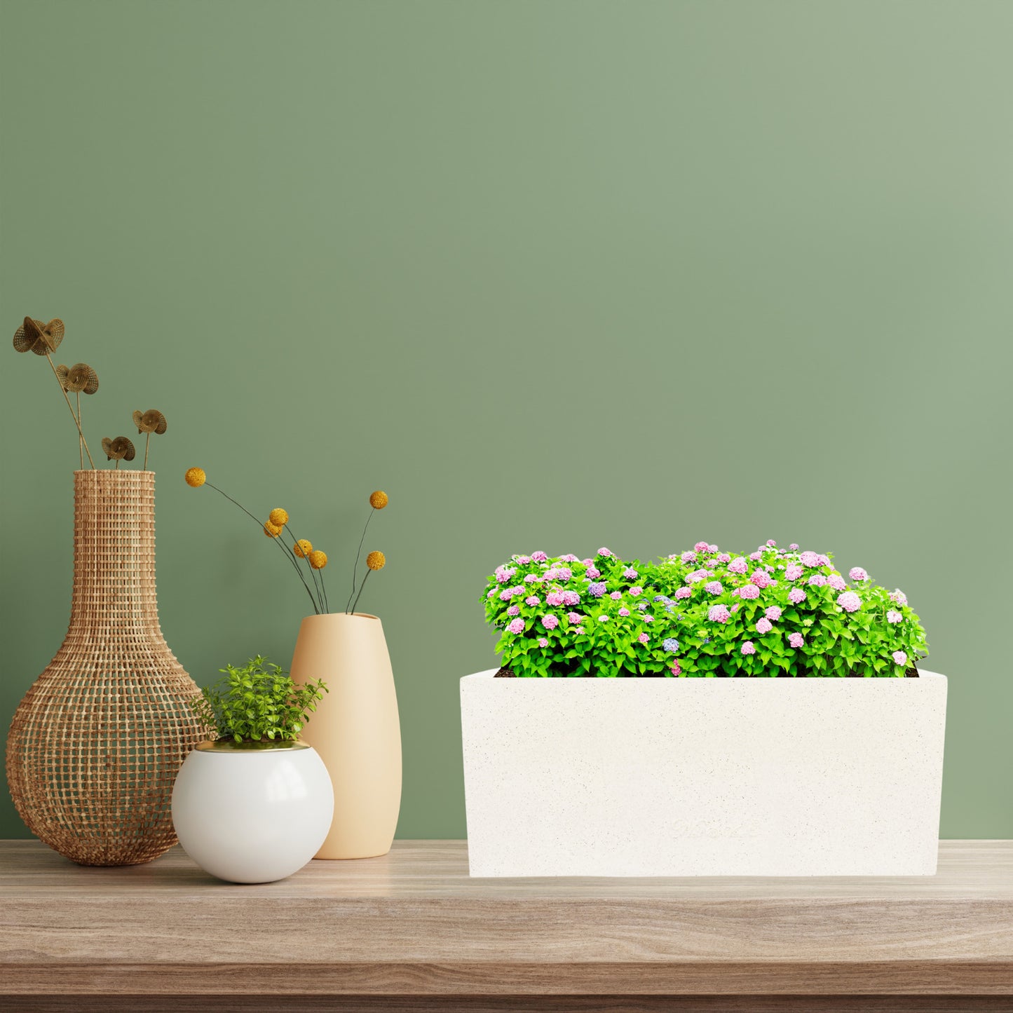 Ortho Pot / Planter - Rectangle shaped & light weighted