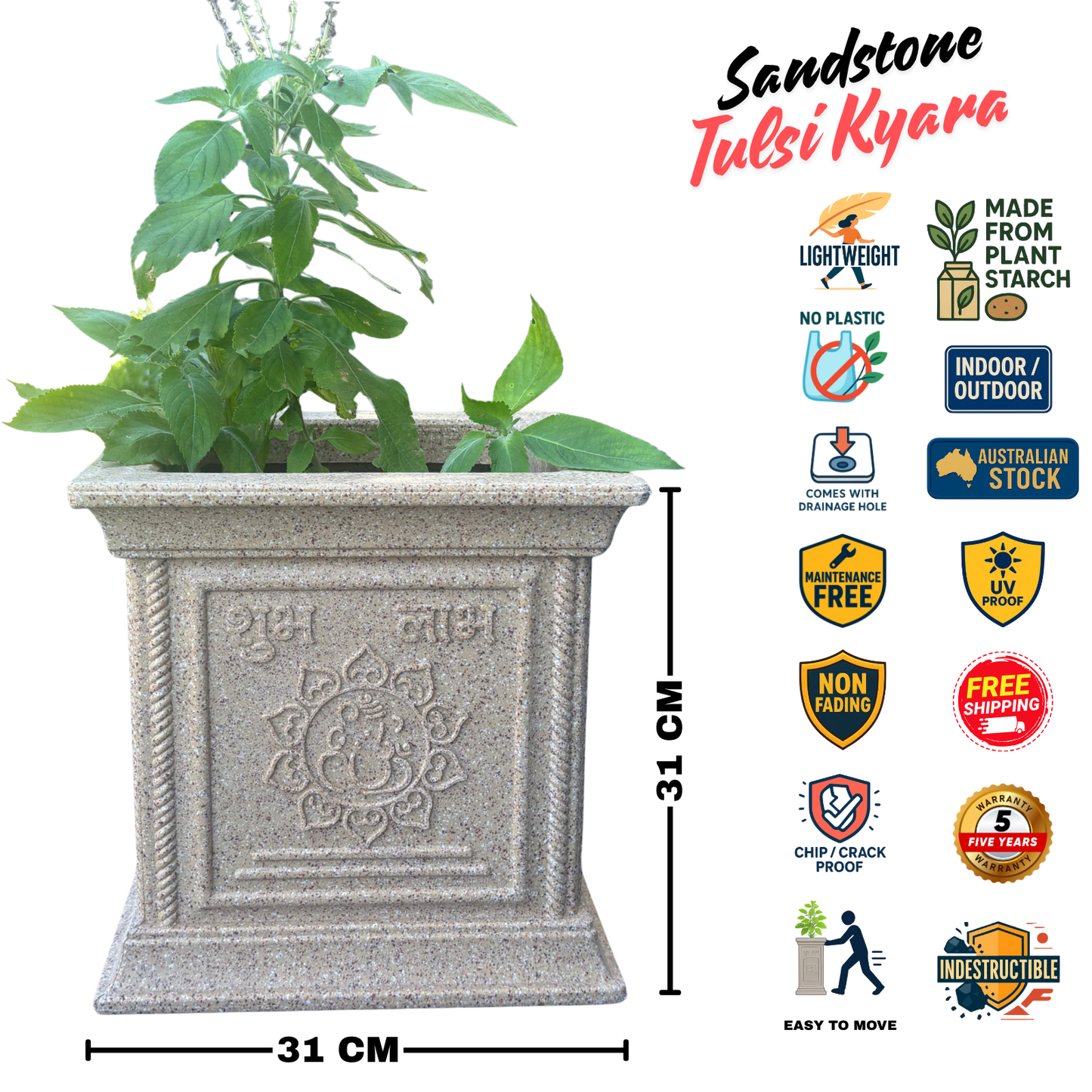 Tulsi Planter Pot Kyara
